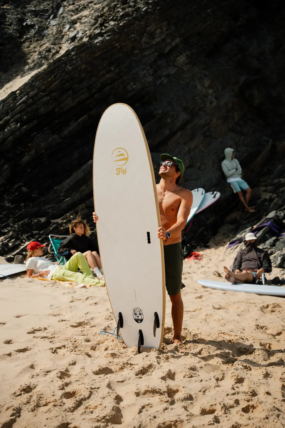 Tabla de surf 7.6 Sea Calling Cream Beach