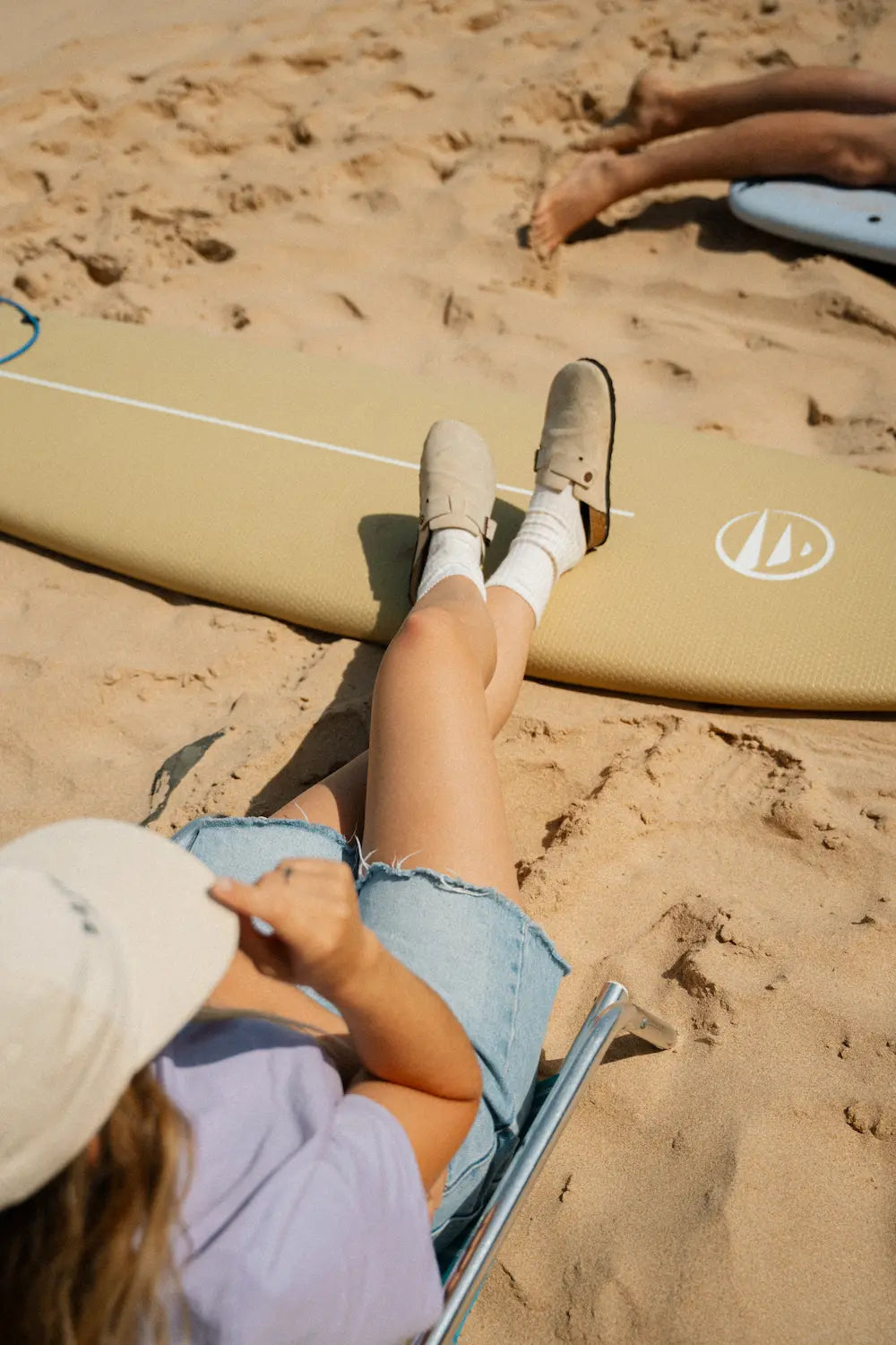 Tabla de surf 7.6 Sea Calling Cream Beach
