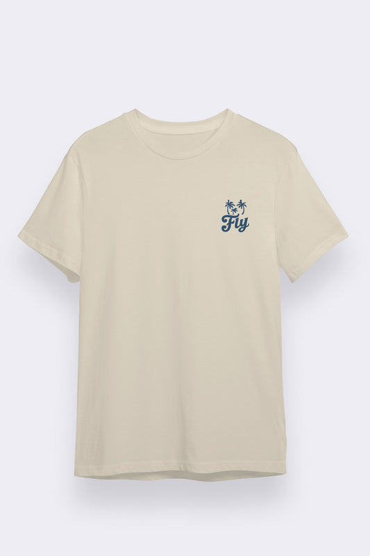 Camiseta Sea Calling Cream Beach