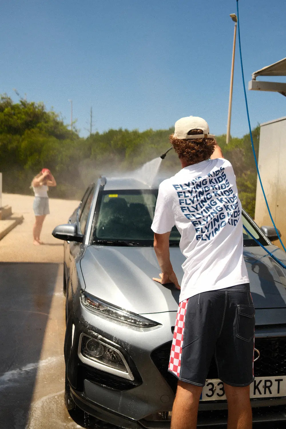 Camiseta Flying Kids White