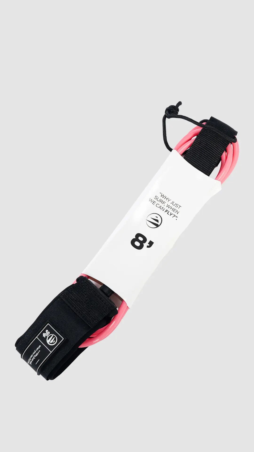 Leash de surf 8.0 Rosa