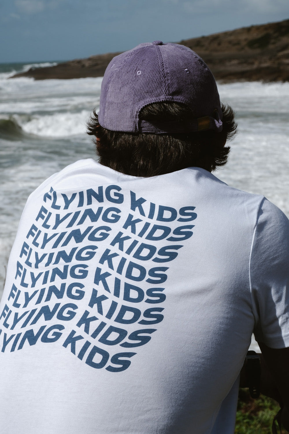 Camiseta Flying Kids White