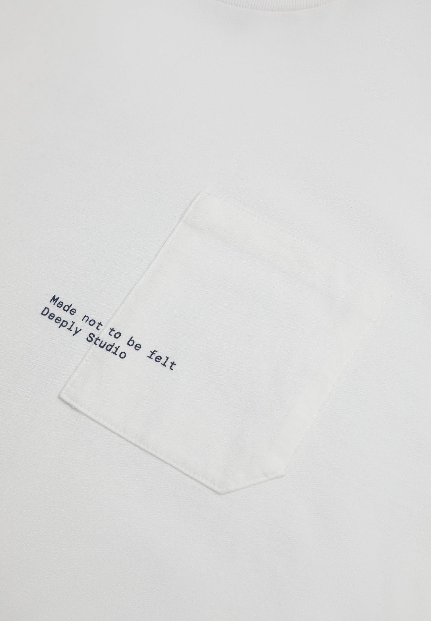 Camiseta Bolsillo Gráfico Blanco Roto - Ropa