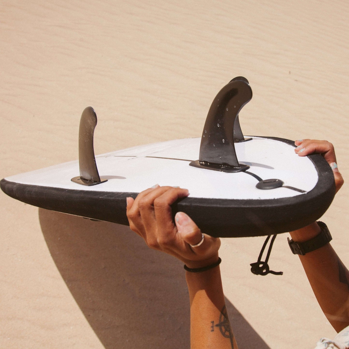 quillas vps en una tabla de surf evolutiva dharma 6.2