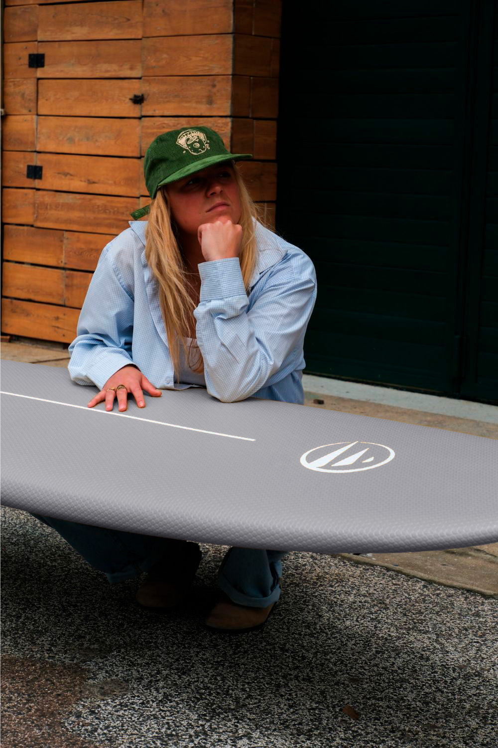 Tabla de surf 7.6 Sea Calling Gris
