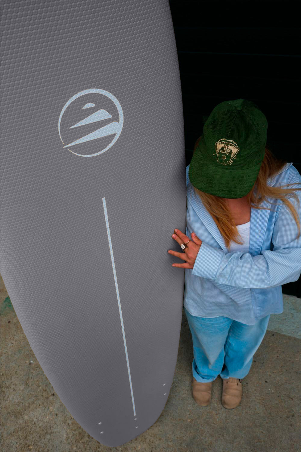 Tabla de surf 7.6 Sea Calling Gris