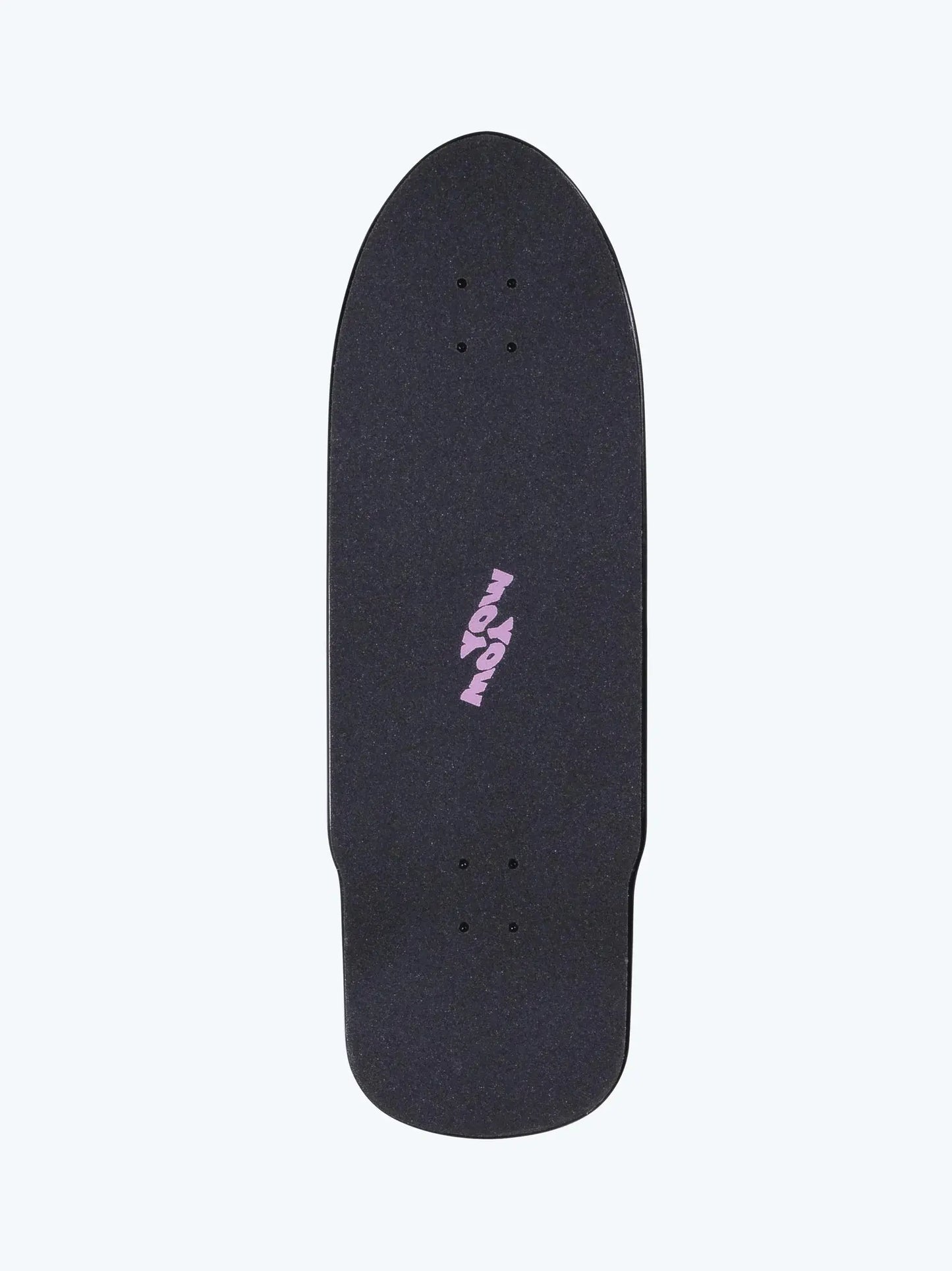 Detalle de la lija negra del surfskate YOW Arica 33, simulador de surf estable para perfeccionamiento de giros