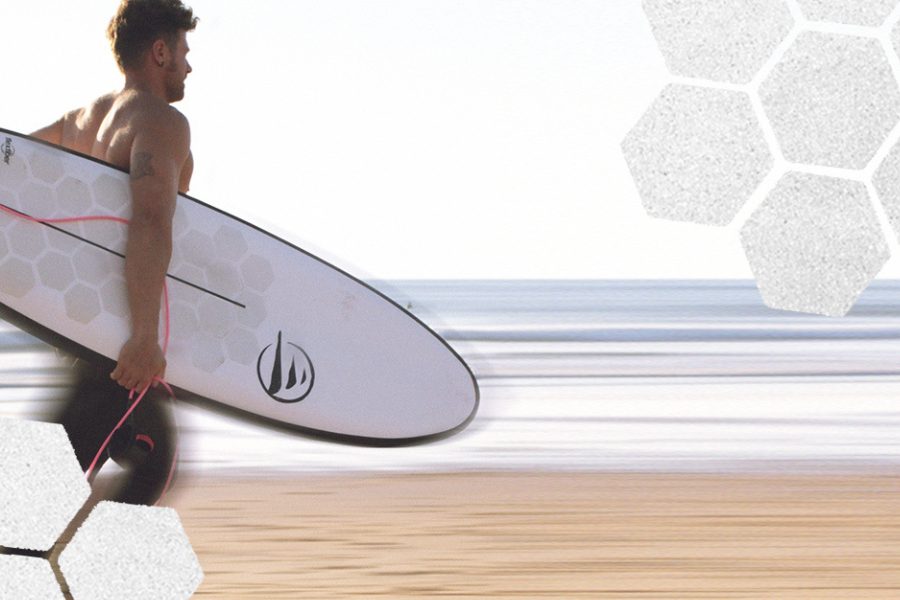 cómo instalar el grip en la tabla de surf