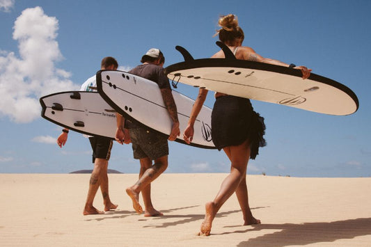 Surfear en Corralejo, canarias