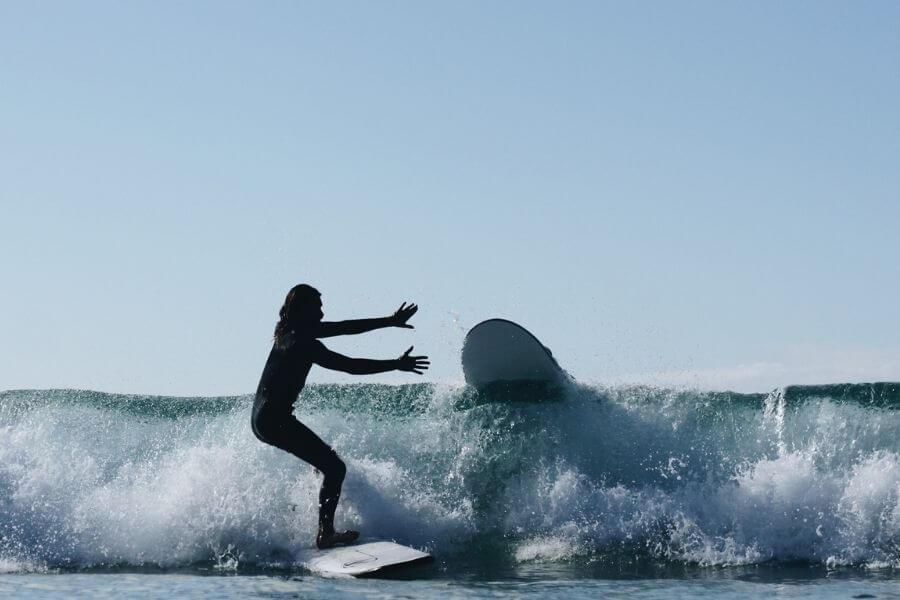Las 4 fases de aprendizaje de surf