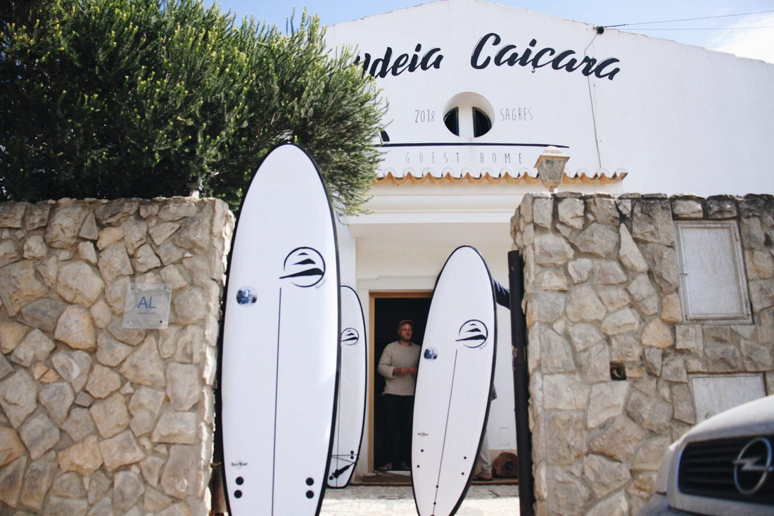Hostal de surf Aldeia para hacer surf en sagres