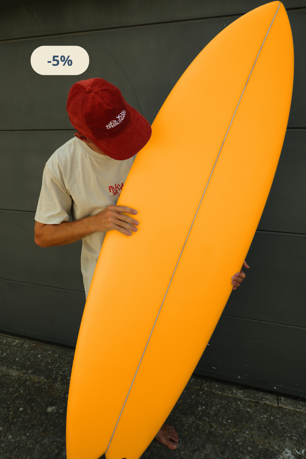 Tabla de surf Fibra Fish 6.4