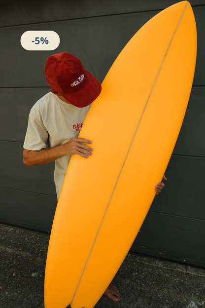 Tabla de surf Fibra Fish 6.4