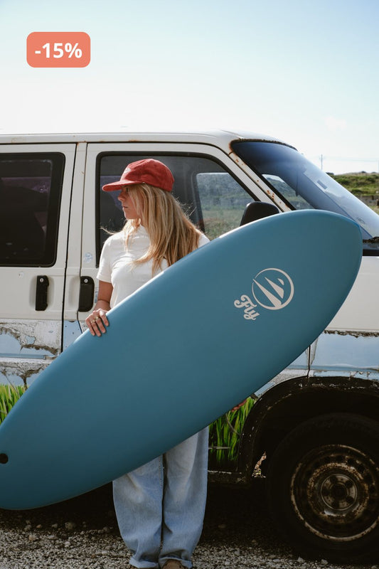 Tabla de surf 6.4 Do It Your Wave Blue Wave