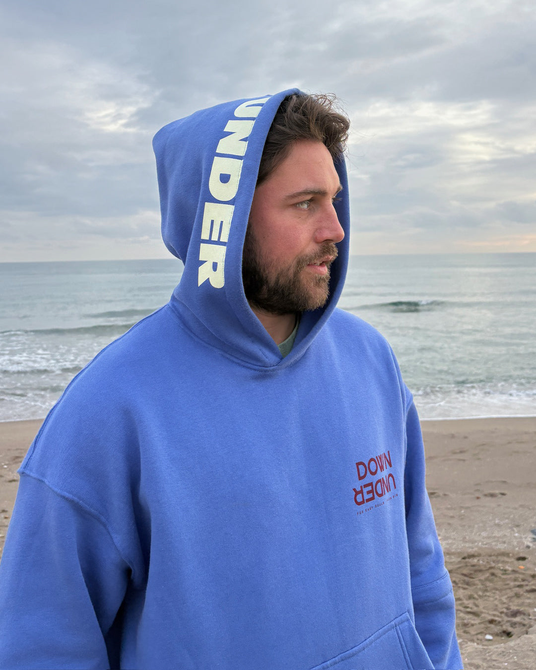 Broome indigo sweatshirt