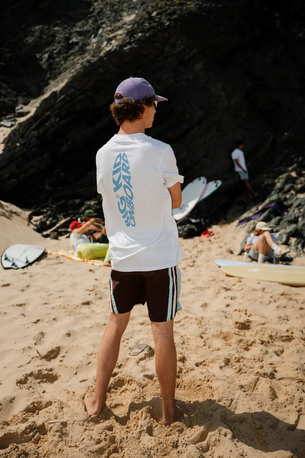 Big Kids a bordo Blue Wave T -Shirt