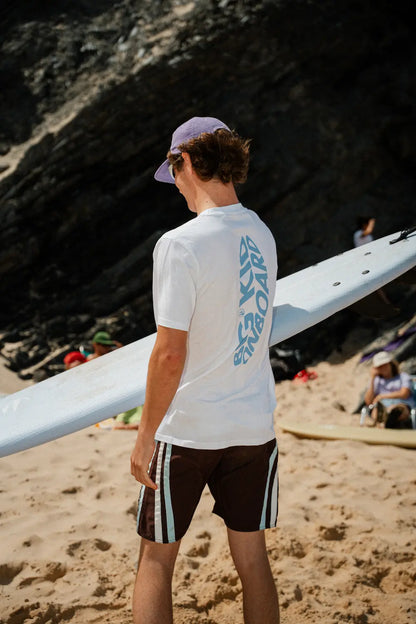 Big Kids a bordo Blue Wave T -Shirt