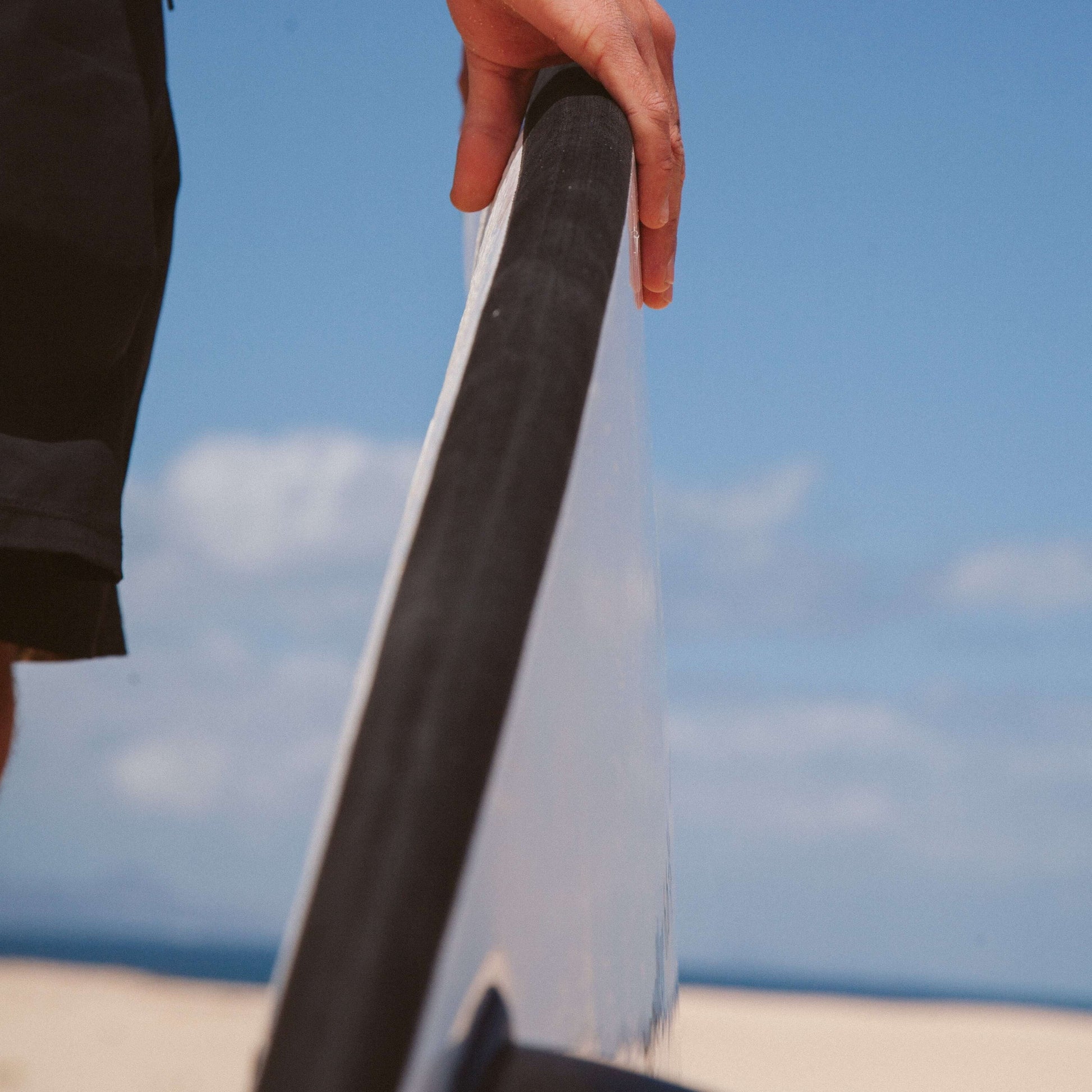 Canto de tabla evolutiva Flysurf en la playa