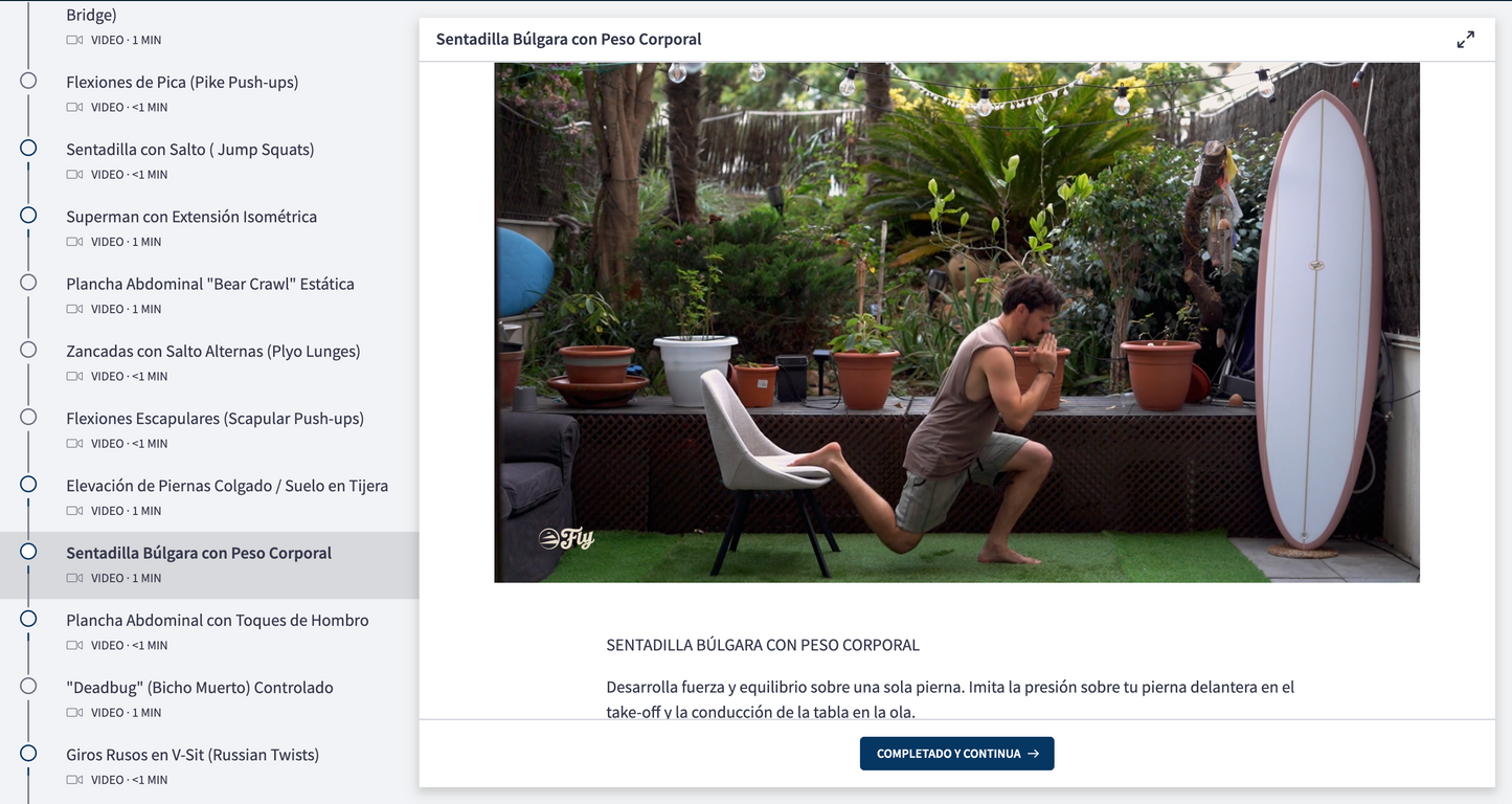 Fly Surf Academy Online