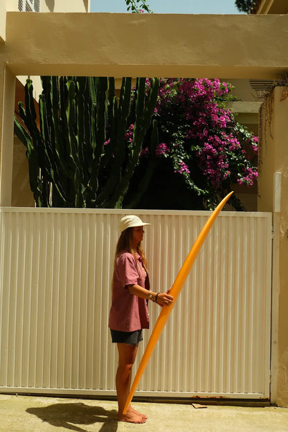 Tabla de Surf Fibra 6.6 Epoxy Naranja