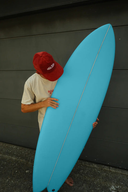 Tabla de Surf Fibra 6.4 Epoxy Azul