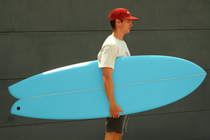 Tabla de Surf Fibra 6.4 Epoxy Azul