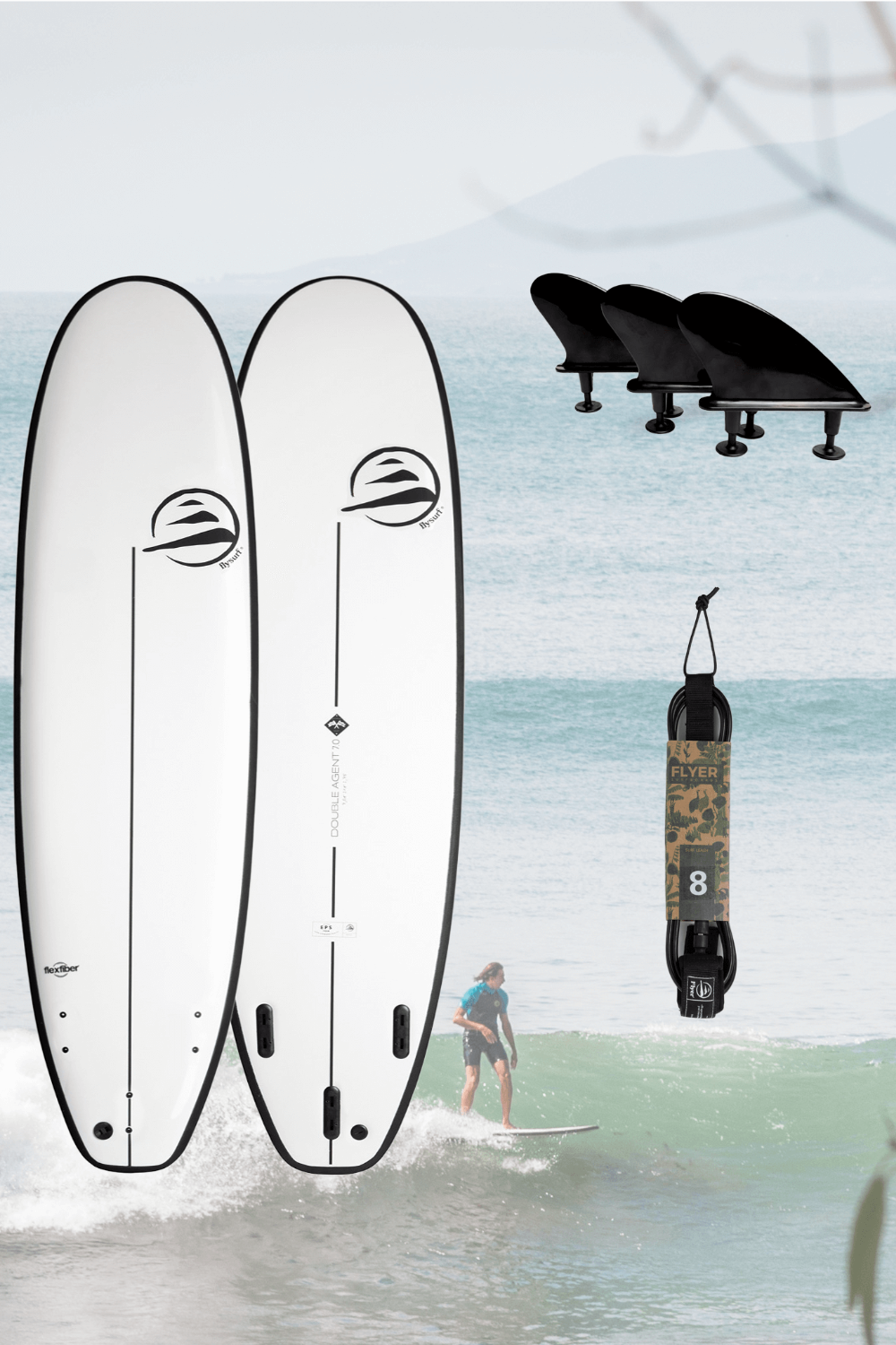 Pack de Surf Coge la Pared