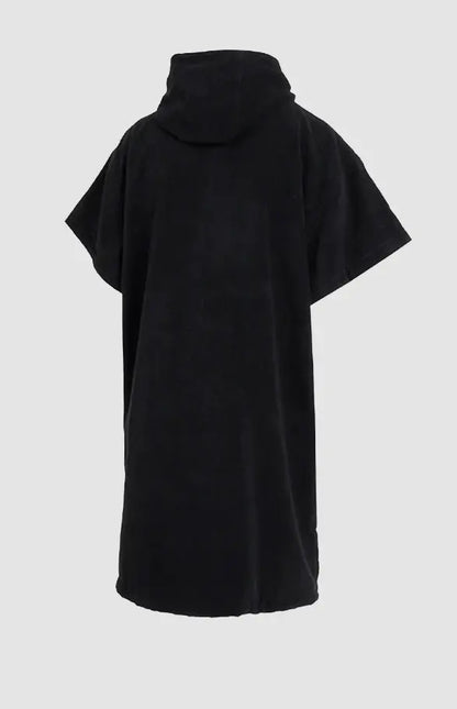 Poncho de surf negro