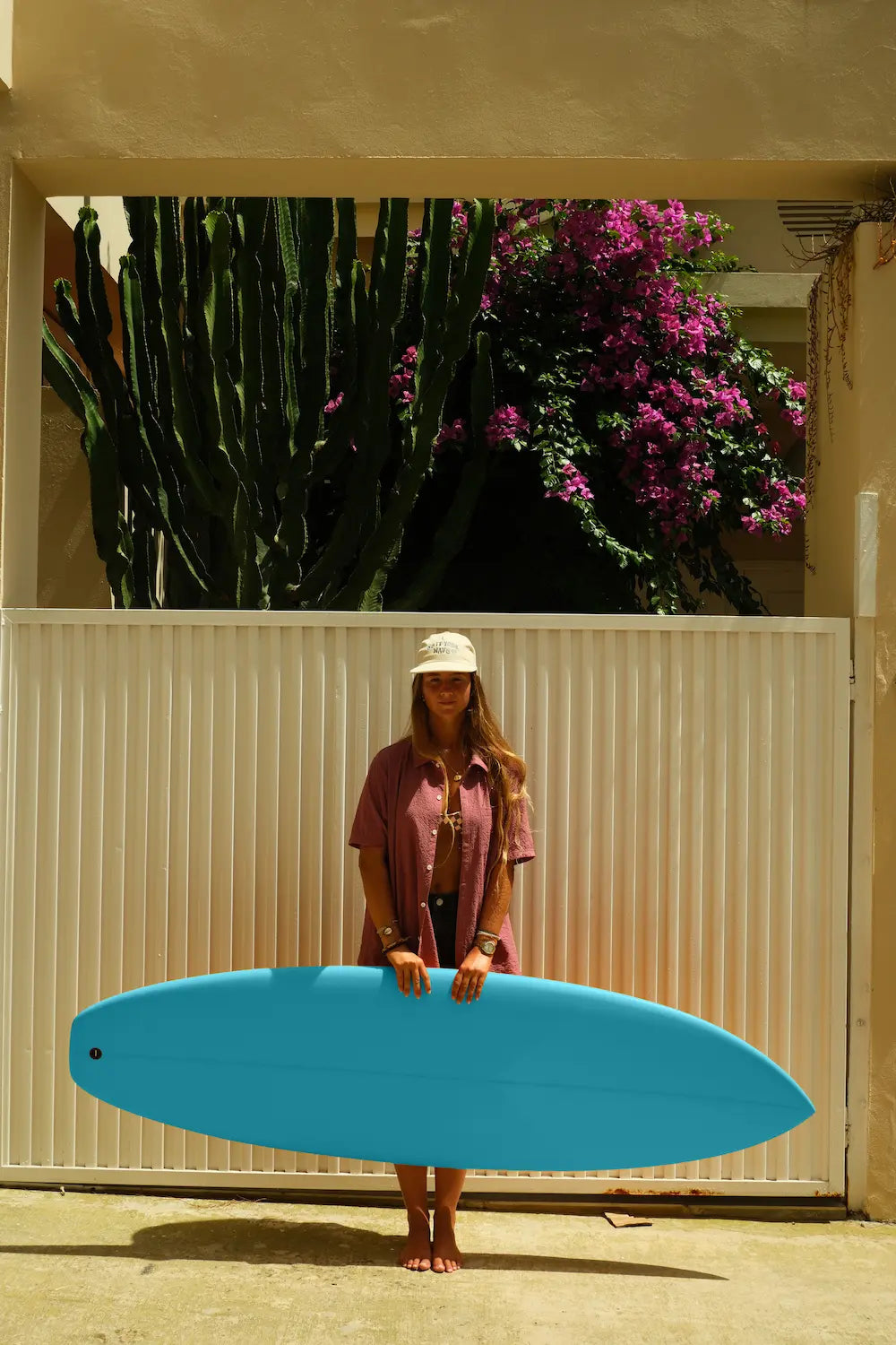 Tabla de Surf Fibra 6.8 Epoxy Azul