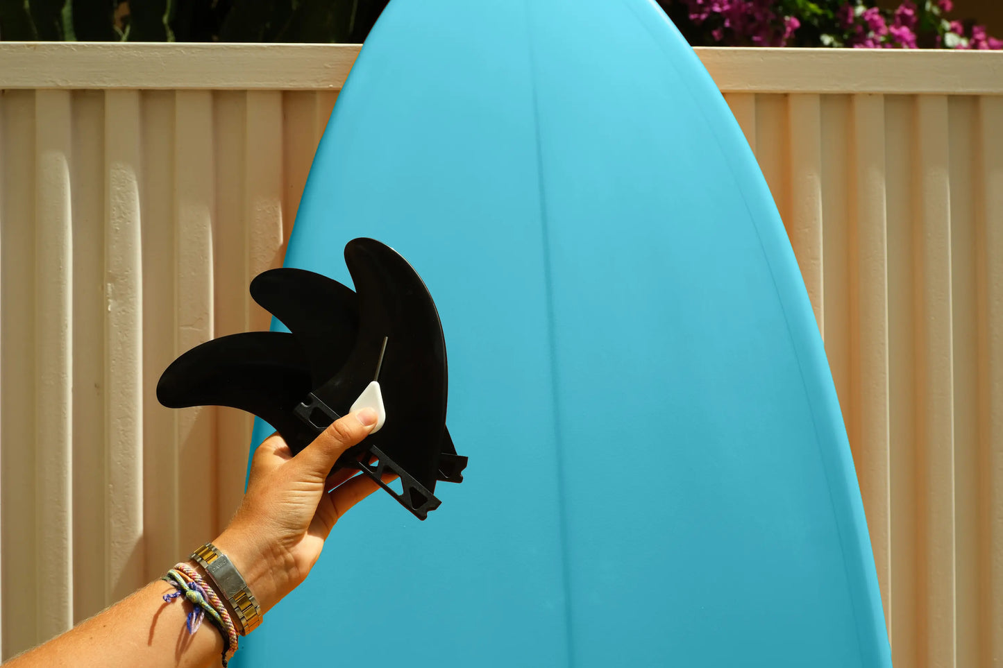 Tabla de Surf Fibra 6.8 Epoxy Azul