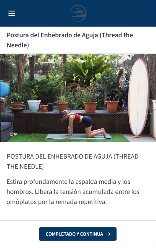 Biblioteca de vídeos de Fly Surf Academy en el móvil