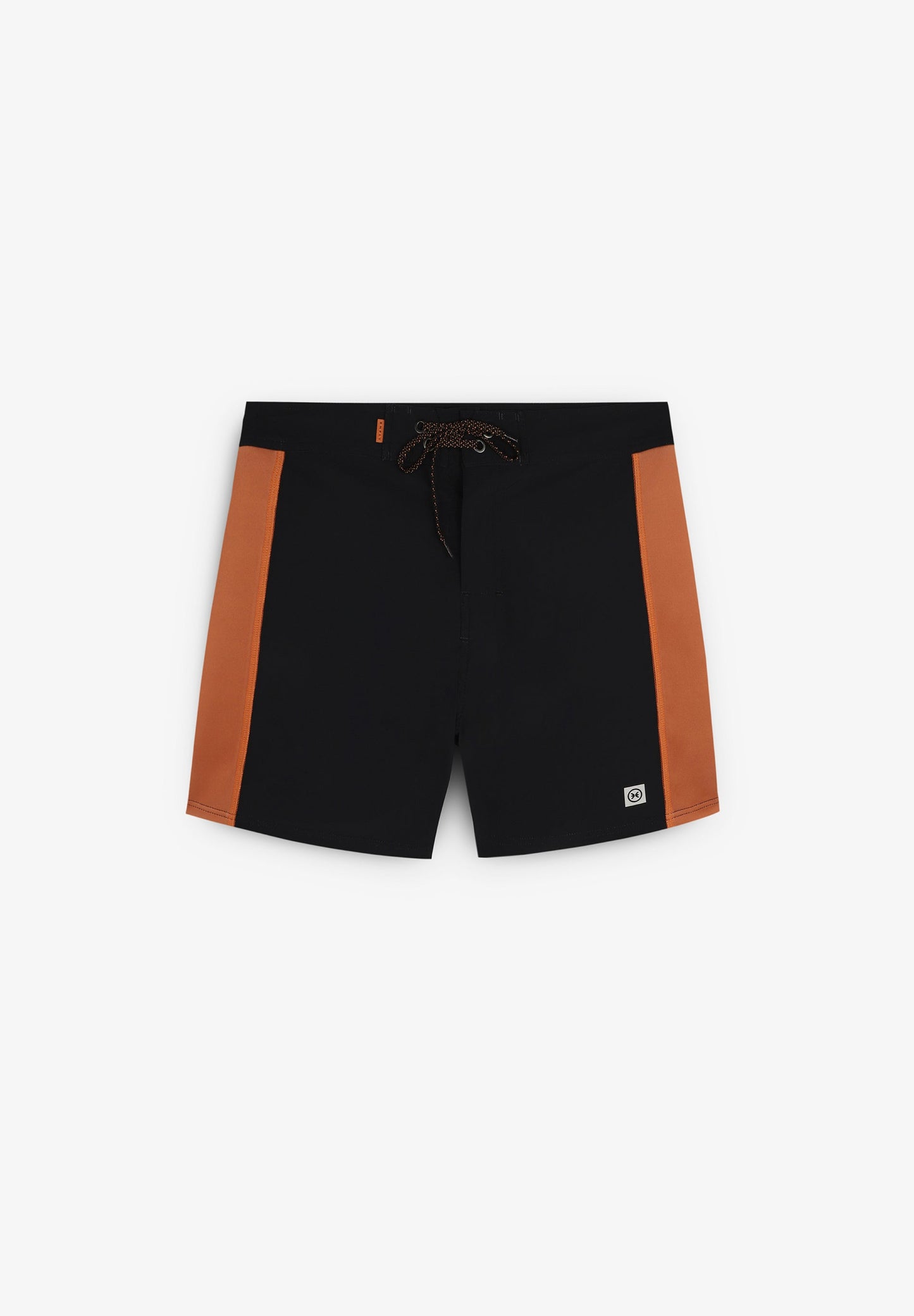 Bañador boardshort Deeply Limitless II hombre negro plano frontal