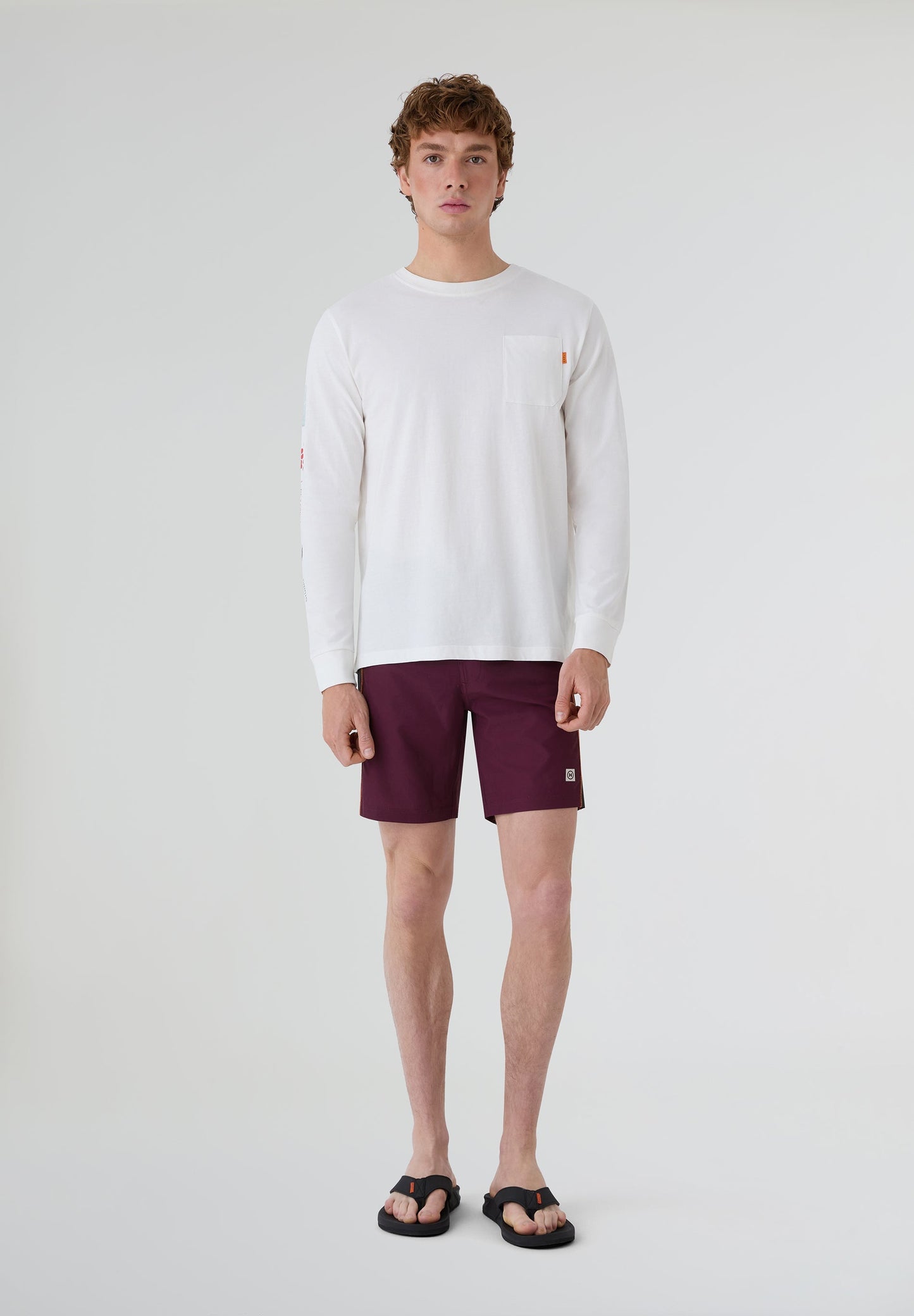 Bañador surf hombre Deeply Limitless II vista trasera bolsillo con cierre