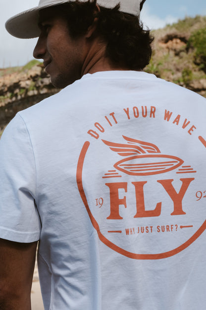 Camiseta Flying Board White