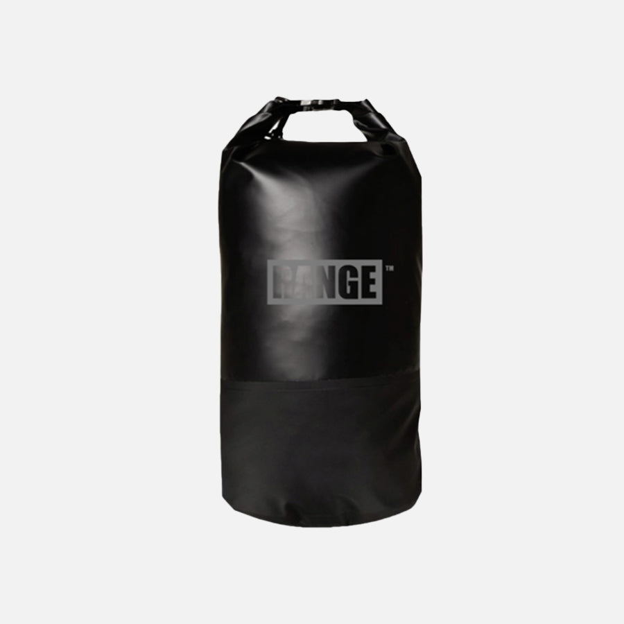 Bolsa estanca de Deflow de 25 L con el logo Range en gris