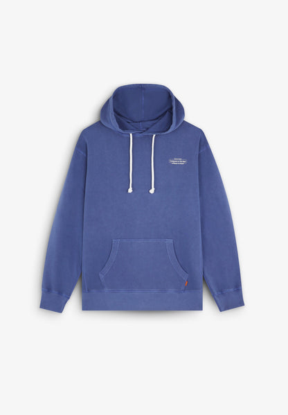 Sudadera con Capucha Flat Days Azul - Ropa