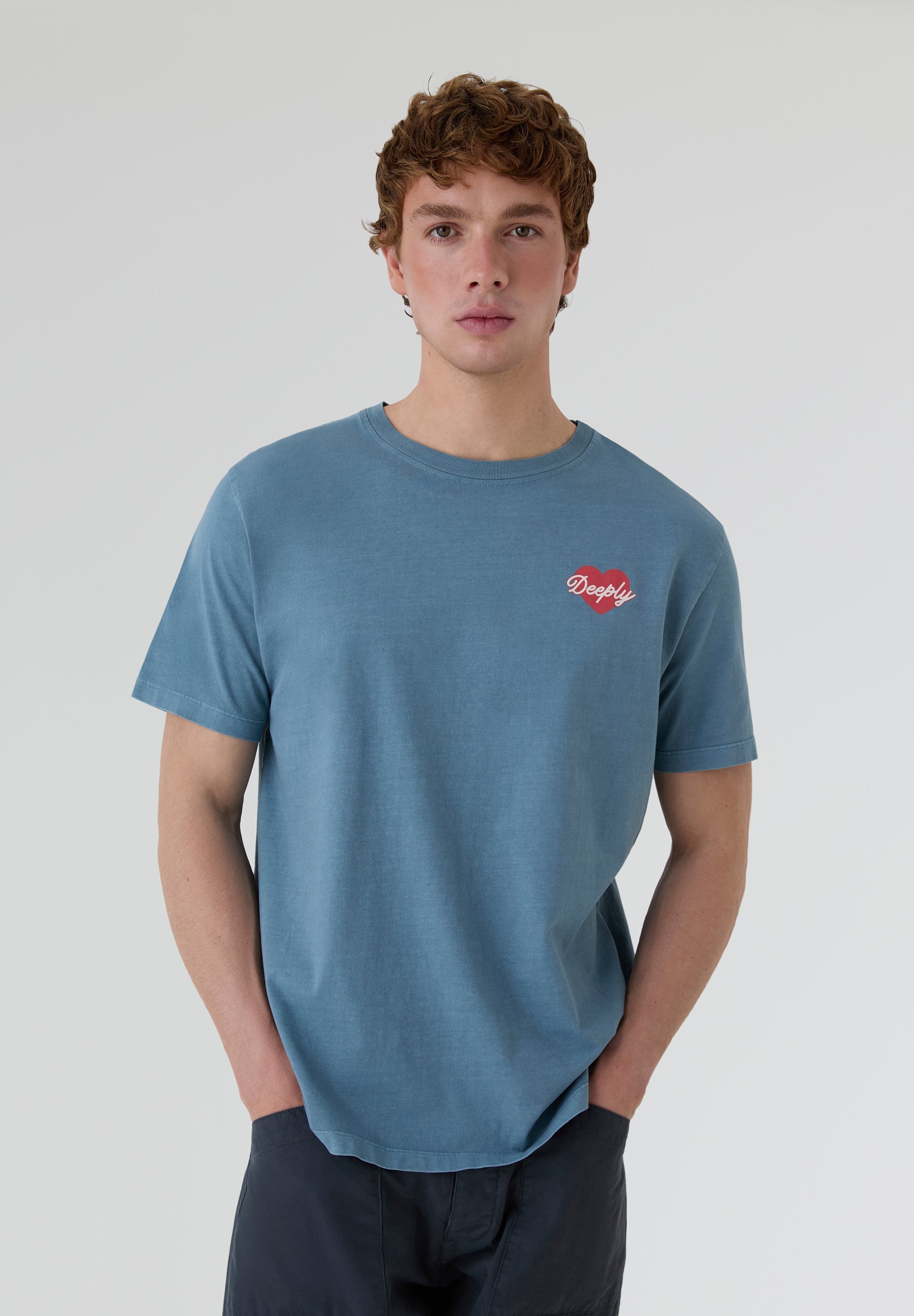 Camiseta Salted Hearts Azul - Ropa