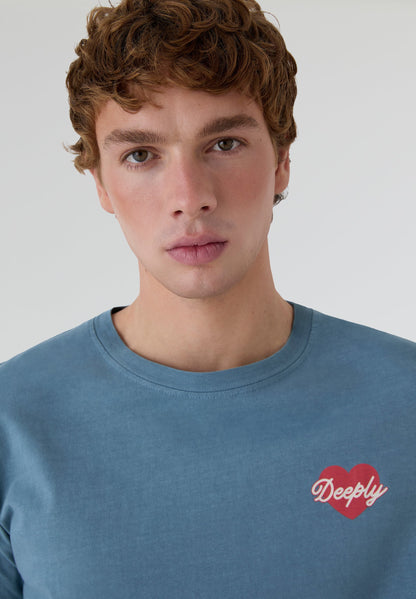 Camiseta Salted Hearts Azul - Ropa