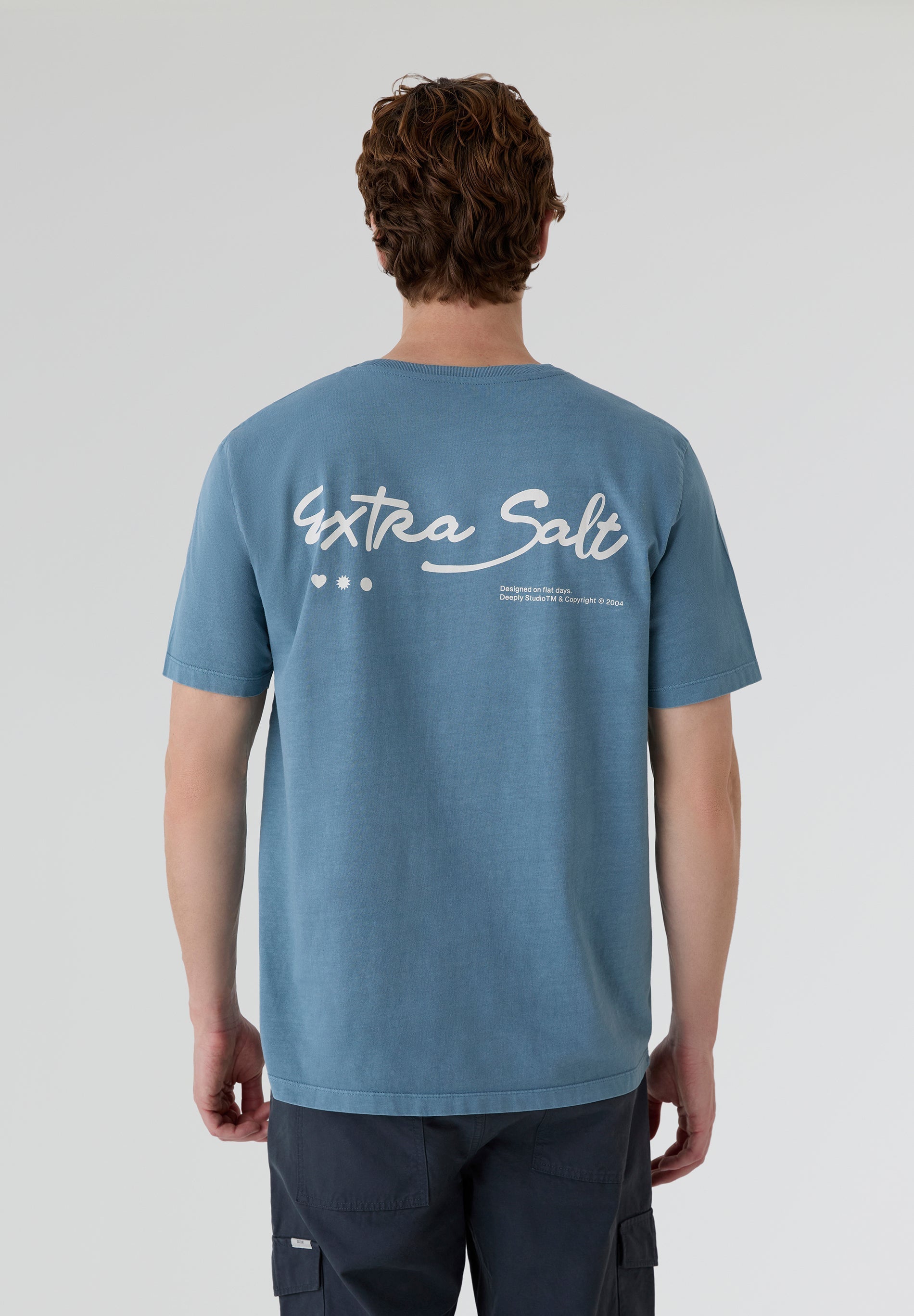 Camiseta Salted Hearts Azul - Ropa