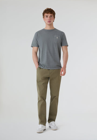 Camiseta Logo Line Gris - Ropa