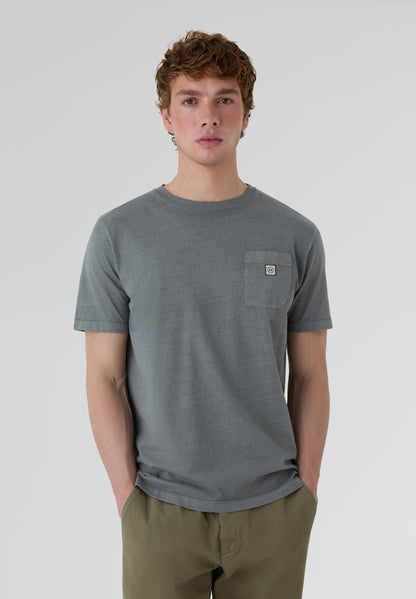 Camiseta Logo Line Gris - Ropa