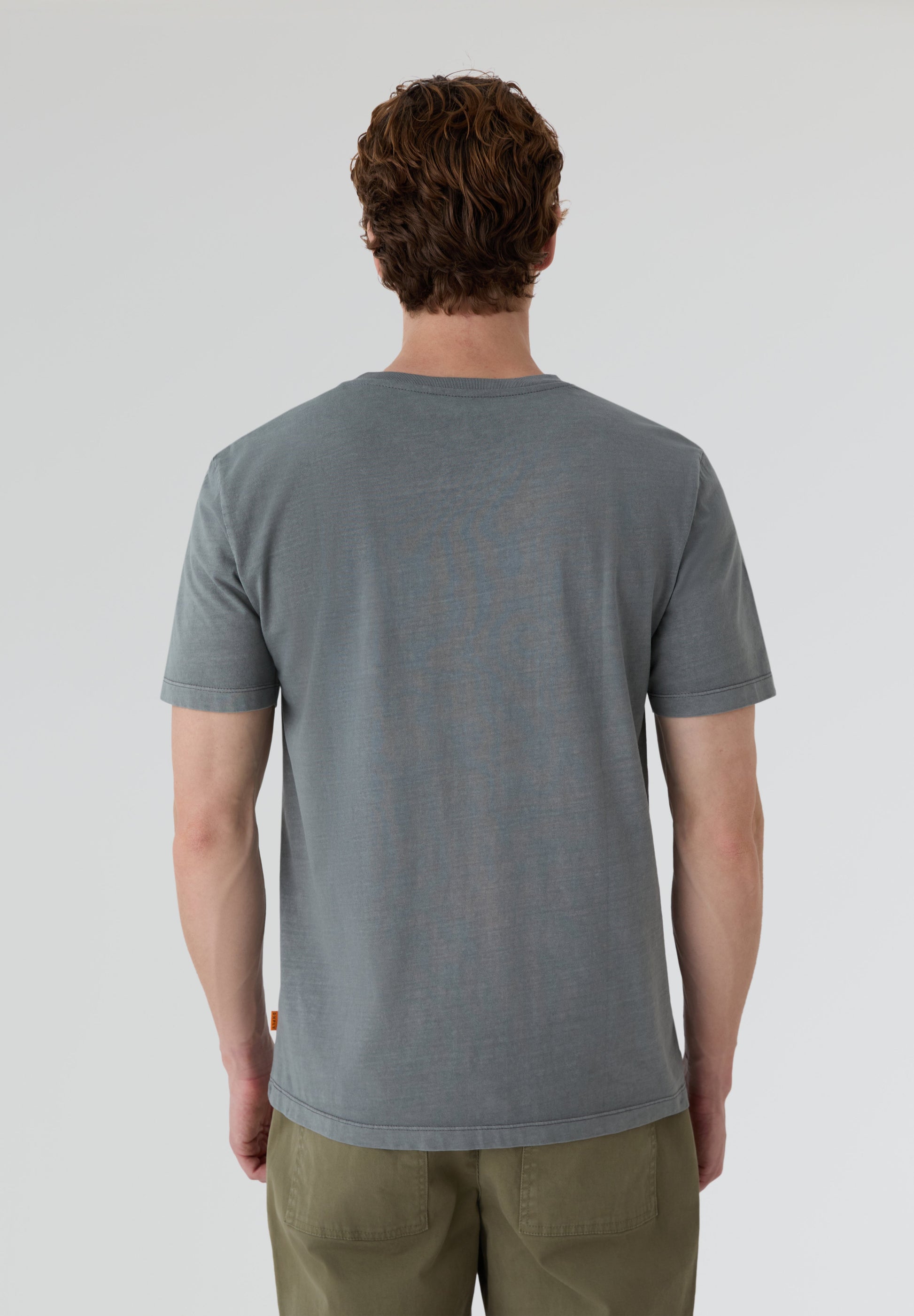Camiseta Logo Line Gris - Ropa