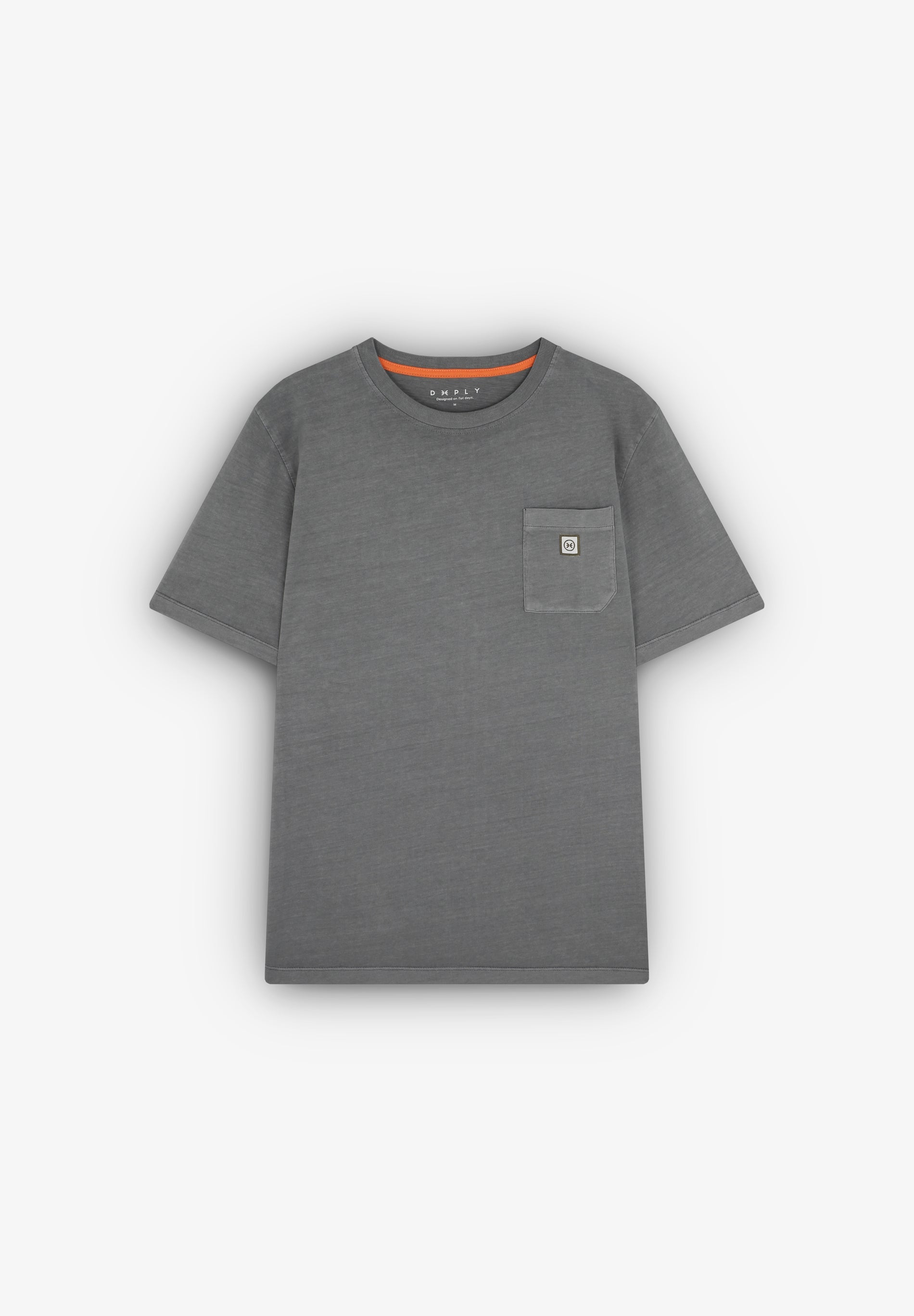Camiseta Logo Line Gris - Ropa