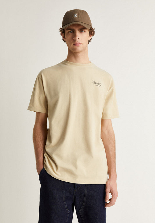 Camiseta Gráfico Marrón Claro - Ropa