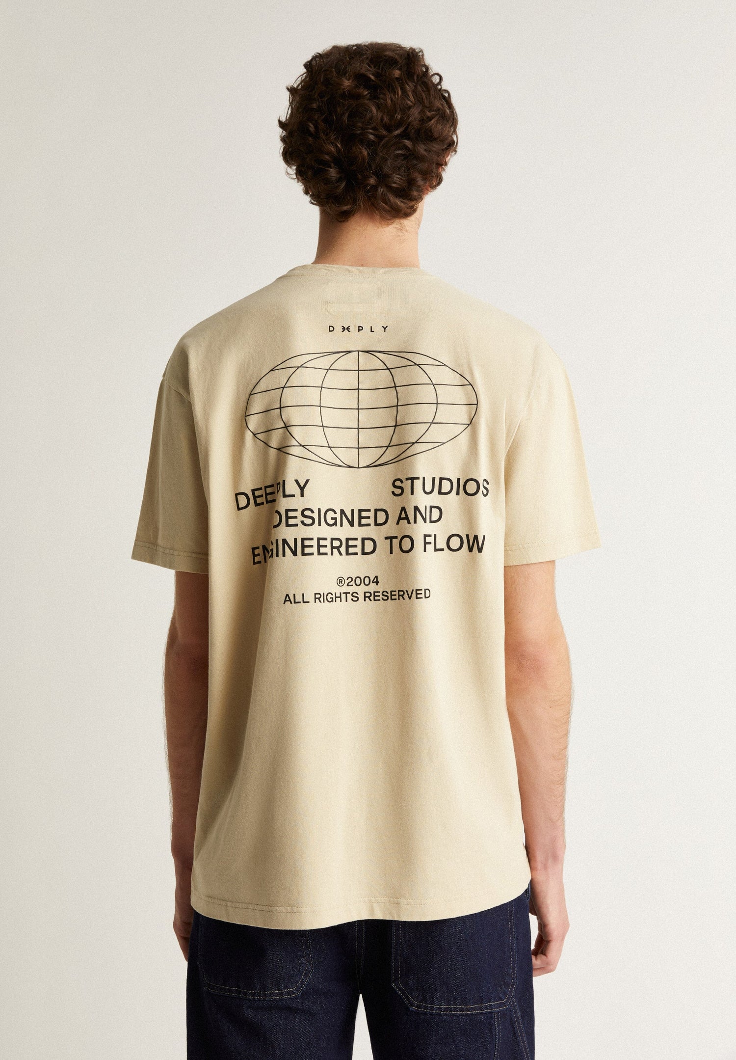 Camiseta Gráfico Marrón Claro - Ropa