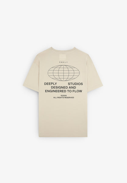 Camiseta Gráfico Marrón Claro - Ropa