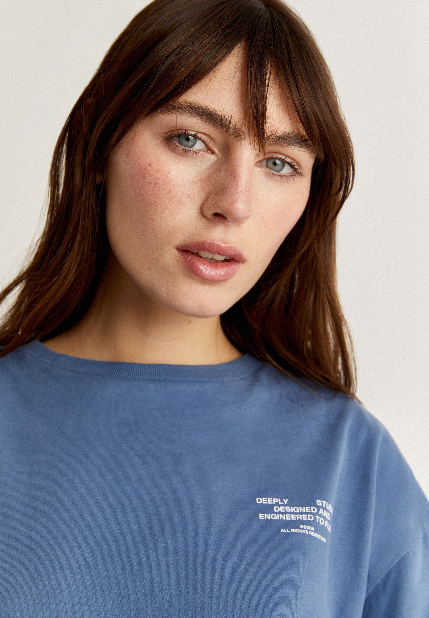 Camiseta Gráfico Azul Marino - Ropa