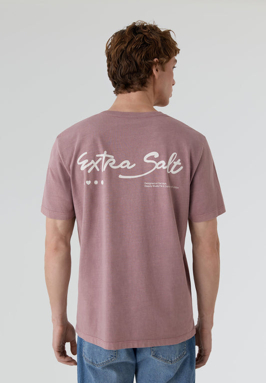 Camiseta Salted Hearts Rosa Antiguo - Ropa
