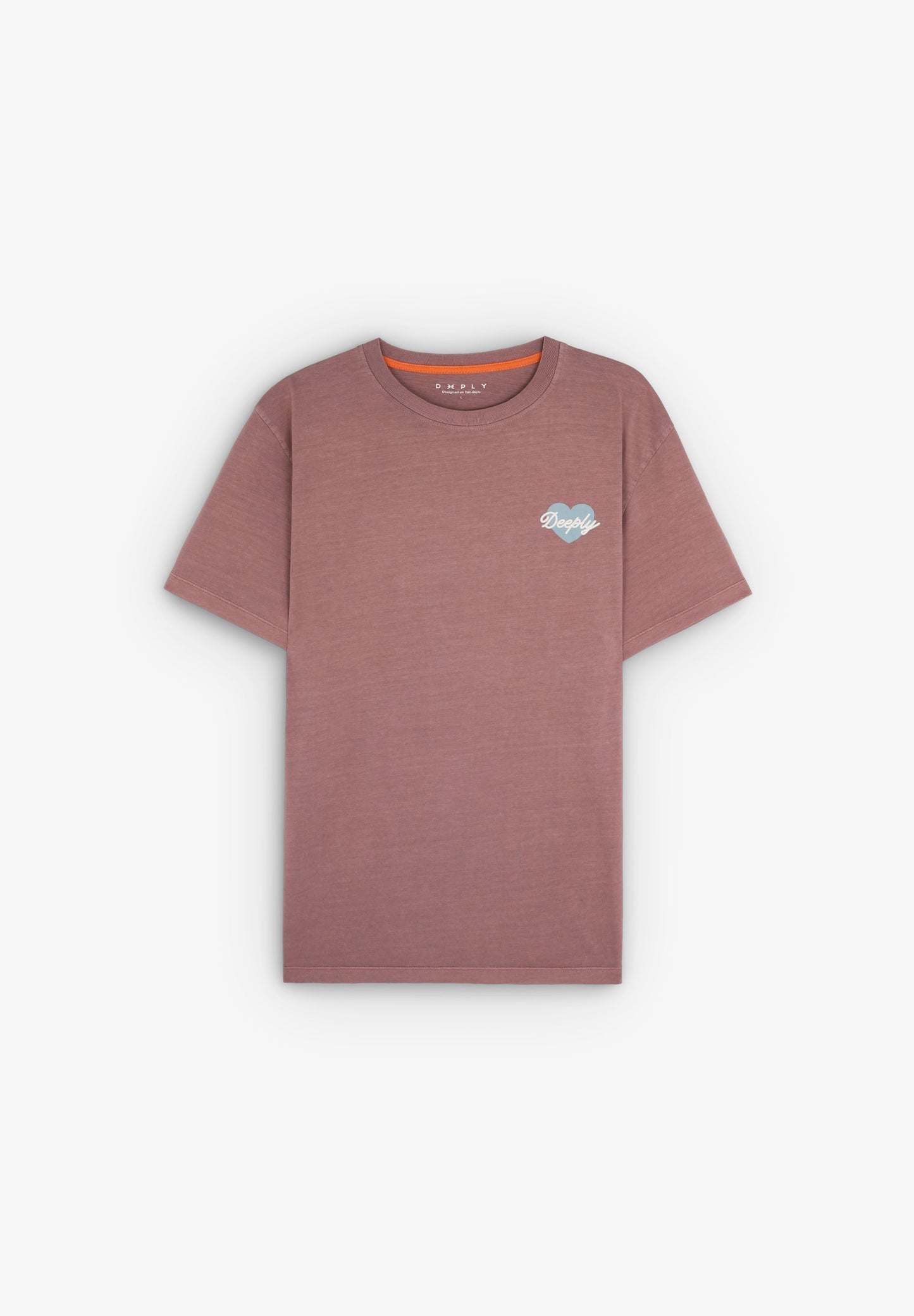 Camiseta Salted Hearts Rosa Antiguo - Ropa