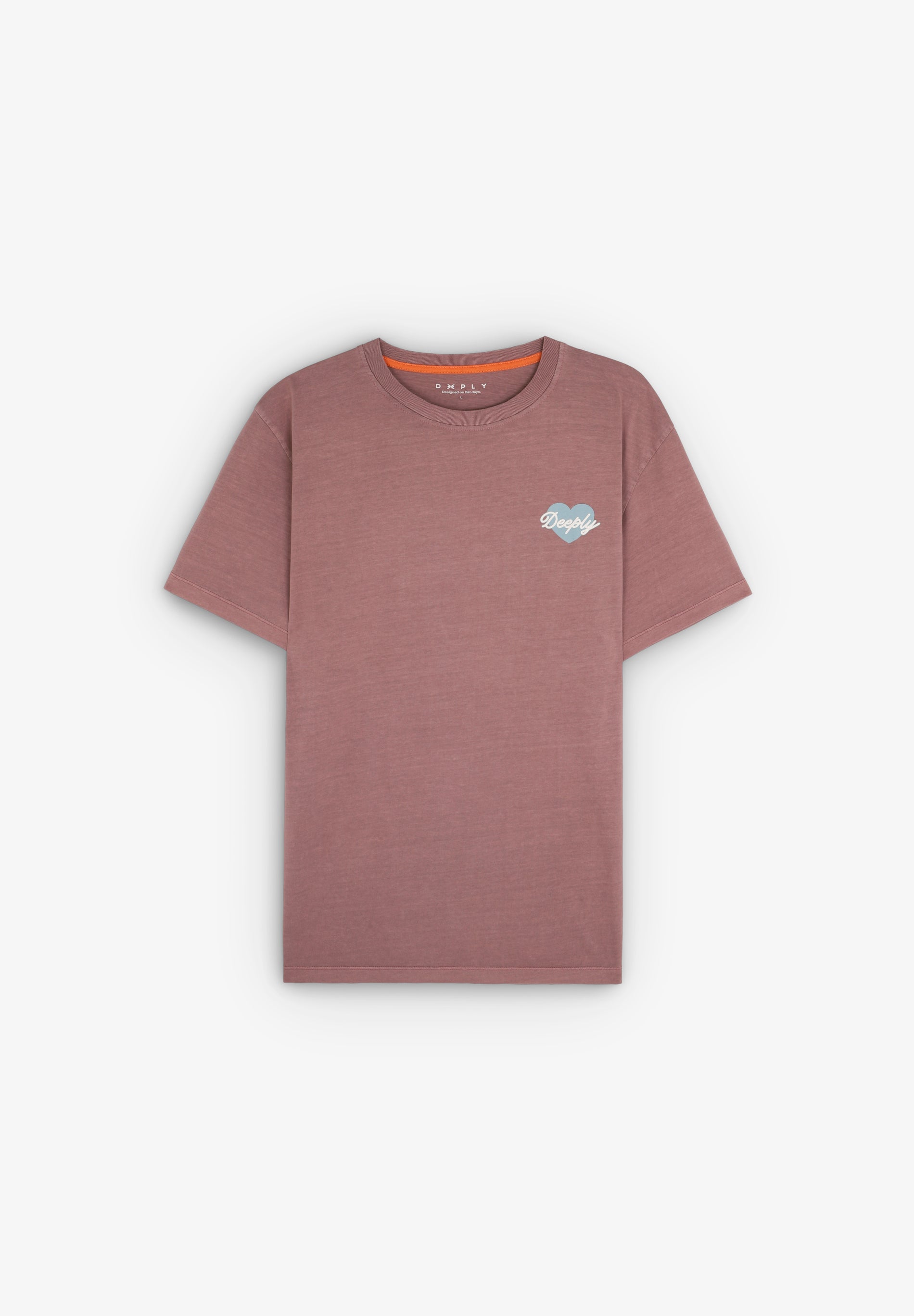 Camiseta Salted Hearts Rosa Antiguo - Ropa